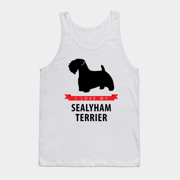 I Love My Sealyham Terrier Tank Top by millersye